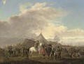 A horse fair - (after) Philips Wouwerman