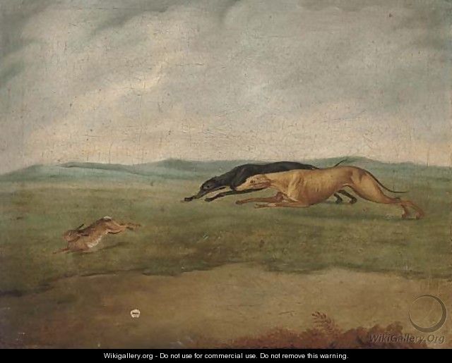 Hare coursing - (after) Philip Reinagle
