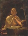 Penitent contemplation - (after) Petrus Van Schendel