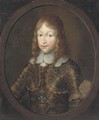 Portrait of a gentleman, half-length, in armour - (after) Mignard, Paul