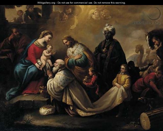 The Adoration of the Magi - (after) Pietro Da Cortona (Barrettini)