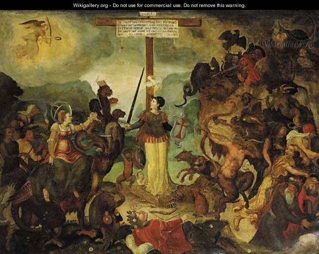 An Allegory of Christian life - (after) Maerten De Vos