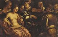 A musical gathering - (after) Michelangelo Merisi Da Caravaggio