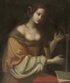 Saint Cecilia - (after) Matteo Rosselli