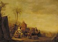 Jacob's Journey into Egypt - (after) Claes Cornelisz Moeyaert