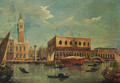 The Bacino of the Grand Canal, Venice, looking towards the Piazzetta and the Doge