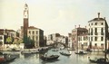 The Grand Canal, Venice, and the entrance to the Cannaregio with the church of San Geremia - (follower of) Marieschi, Michele