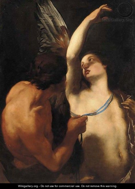 Daedalus and Icarus - (after) Orazio Riminaldi