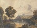 Windsor Castle from the Thames - (after) John Glover