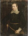 Portrait of a gentleman - (after) John De Critz