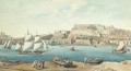 The Grand Harbour, Valetta - (after) Joseph Schranz