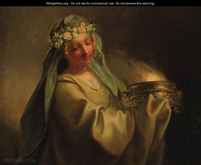 A vestal virgin - (after) Joseph-Marie Vien