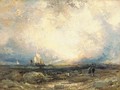 Shipping at dust - (after) Joseph Mallord William Turner