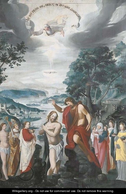 The Baptism of Christ - (after) Joseph, The Younger Heintz