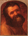 The head of a bearded man - (after) Jusepe De Ribera
