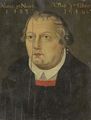 Portrait of Martin Luther 2 - (after) Lucas The Elder Cranach