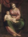 The Madonna and Child - (after) Luca Cambiaso