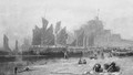 Unloading The Day'S Catch Before Ambleteuse Castle, Normandy - Henry Andrews