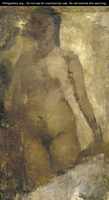 Standing nude - George Hendrik Breitner