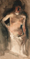 A nude - George Hendrik Breitner