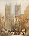 Westminster Abbey from Tothill street - George Howse