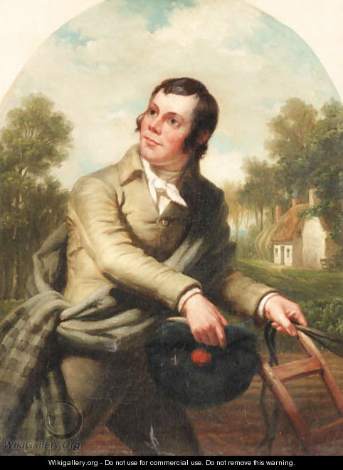 Portrait of Robert Burns - George Henry Hall