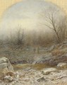 Figures in a Winter Landscape - George Henry Boughton