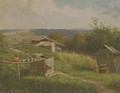 Landscape with Pumpkin - George Lafayette Clough