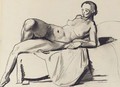 Nude Study, Classic on a Couch - George Wesley Bellows