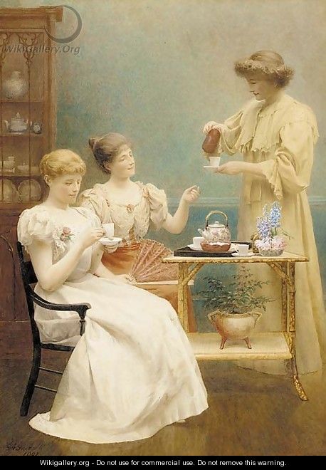 Tea time - George Arthur Gaskell