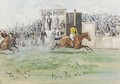 The Derby, 1899, Flying Fox wins - George Finch Mason