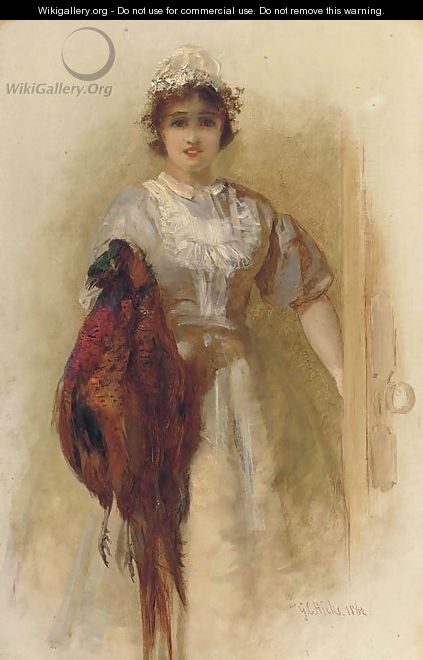 A brace of pheasants - George Elgar Hicks