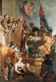 Saint Bernard converts a Duke of Aquitaine - Gaspard de Crayer