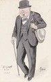 His finest hour Churchill in distinctive pose - Robert Gallon
