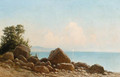 Rocky Bay with tranquil Sea - Gavril Kondratenko