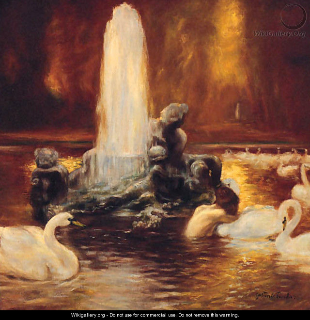 Leda And The Swan - Gaston de Latouche