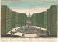 A collection of Vue d'Optics of Paris, Venice, London, Zurich and Naples - Georg Balthasar Probst