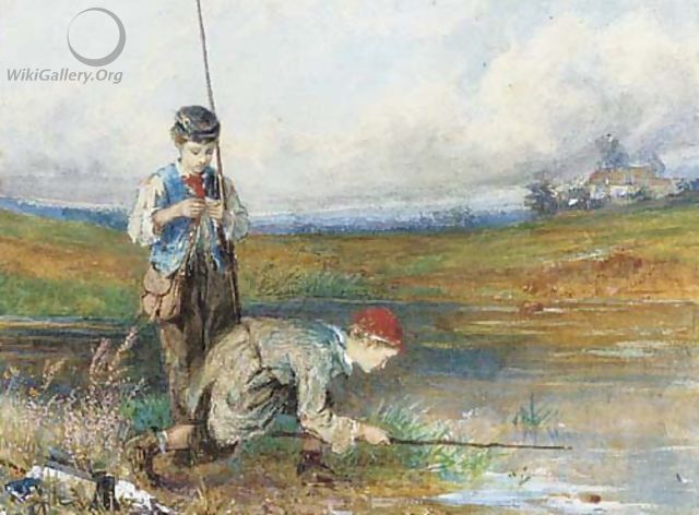 The young fisherboys - George Adolphus Storey