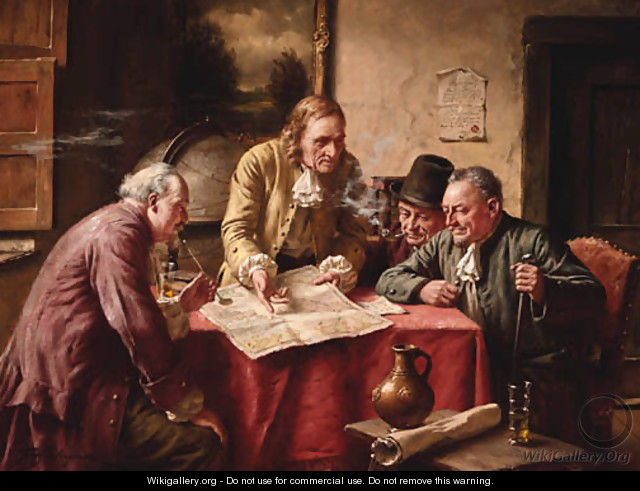 Surveying the Map - Fritz Wagner