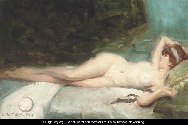 Reclining nude - G. Vincent Anglade