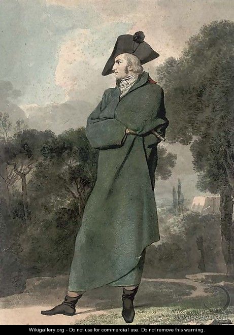 A young man, thought to be Napoleon - French School