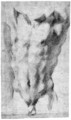 A Male Torso, after the Antique - French School