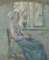 Seated lady - French School