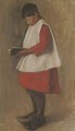 Portrait of a chorister - French School