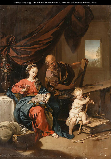 The Holy Family in the Carpenter