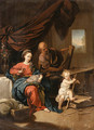 The Holy Family in the Carpenter's Shop - French School