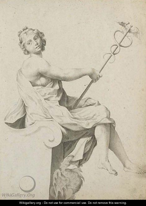 An allegorical figure of Truth - French School
