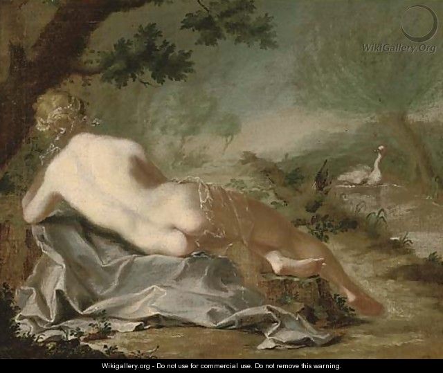 Leda and the swan 2 - French School