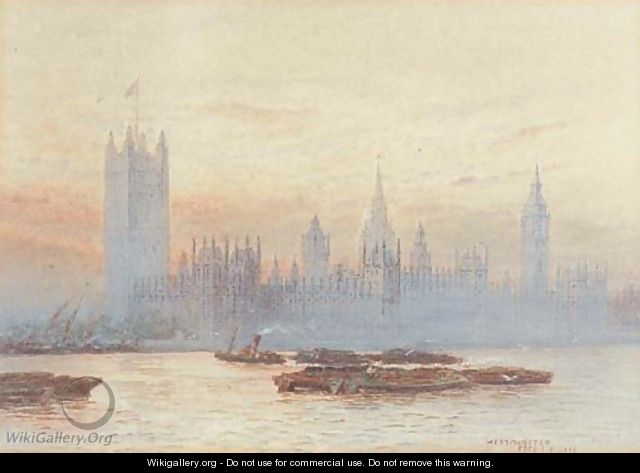 The Houses of Parliament, Westminster - Frederick E.J. Goff