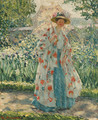 Promenade in the Garden - Frederick Carl Frieseke